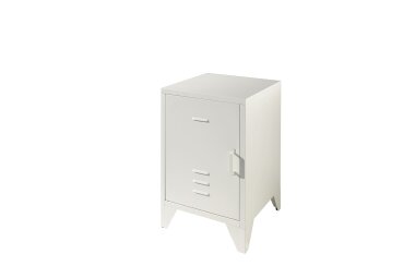 Nachtkommode Kay 40x40x60 Nachtkonsole Industrial Design...