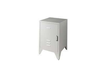 Nachtkommode Kay 40x40x60 Nachtkonsole Industrial Design...