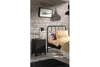 Nachtkommode Kay 40x40x60 Nachtkonsole Industrie Design...