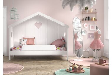 Absturzschutz Kamila 120x2x20 Fallschutz MDF Weiß