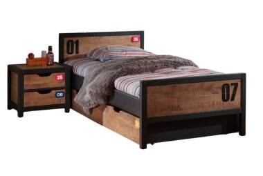 Kinderzimmer Set komplett Kameko 1 Massivholz+MDF...