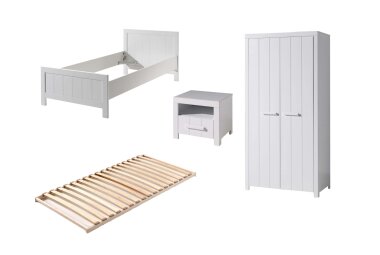 Jugendzimmer Set Karalynn 3 Jugendzimmer komplett MDF...