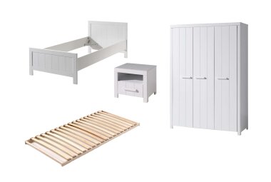 Jugendzimmer Set Karalynn 5 Jugendzimmer komplett MDF...