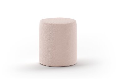 Hocker Karlotta 41x41x42 Polsterhocker Holzwerkstoff Rosa
