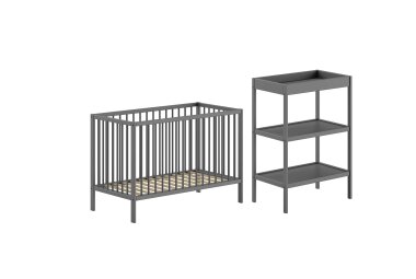 Babyzimmer Set Kara-lynn 3 Babyzimmer komplett Buche...