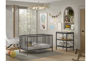 Babyzimmer Set Kara-lynn 5 Babyzimmer komplett Buche...