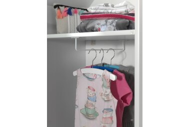 Regalschrank Kania 58x37x171 Standregal MDF Weiß/Grün