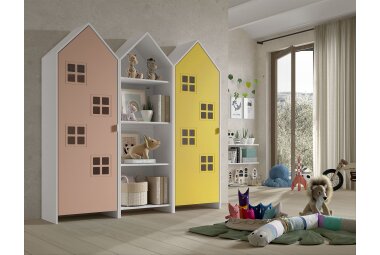 Regalschrank Set Kania 173x37x171 Standregal MDF...