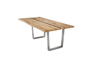 Esstisch Dannie 8 140x77x90 Esszimmertisch Massivholz...