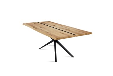 Esstisch Dannie 9 140x76x90 Esszimmertisch Massivholz...