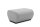 Gartenlounge Hocker Boudicca 73x40x63 mit Outdoorbezug in silber