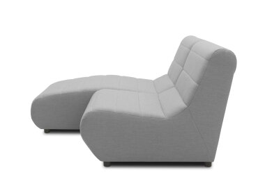 Gartenlounge Set 2 Boudicca 146x80x152 mit Outdoorbezug in silber