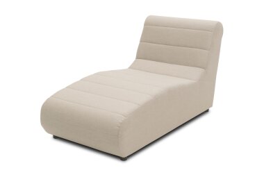 Gartenlounge Liege Boudicca 73x85x169 mit Outdoorbezug in...