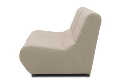 Gartenlounge Set 1 Boudicca 146x80x102 mit Outdoorbezug in taupe