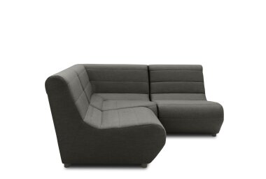 Gartenlounge Set 3 Boudicca 179x80x179 mit Outdoorbezug in anthrazit