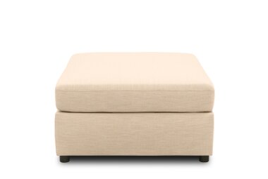 Gartenlounge Hocker Bozhana 96x44x78 mit Outdoorbezug in beige