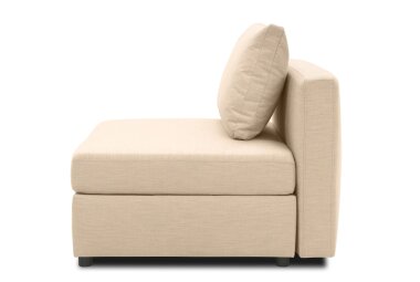 Gartenlounge Sessel Bozhana 92x67x96 mit Outdoorbezug in beige