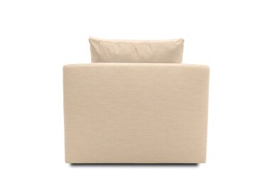 Gartenlounge Sessel Bozhana 92x67x96 mit Outdoorbezug in beige