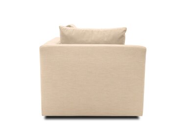 Gartenlounge Ecke Rechts Bozhana 110x67x96 mit Outdoorbezug in beige