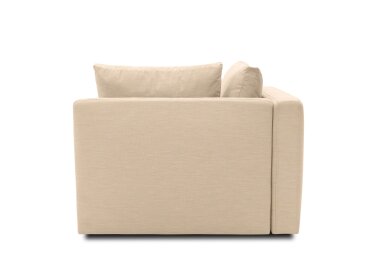 Gartenlounge Ecke Rechts Bozhana 110x67x96 mit Outdoorbezug in beige