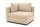 Gartenlounge Ecke Rechts Bozhana 110x67x96 mit Outdoorbezug in beige