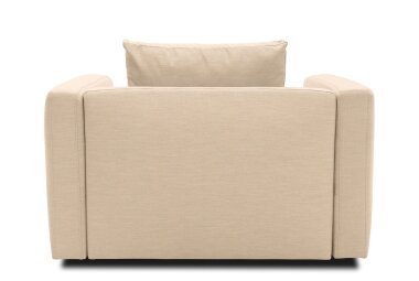 Gartenlounge Relaxsessel Bozhana mit Outdoorbezug in beige