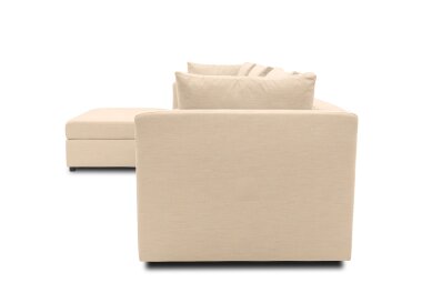 Gartenlounge Set 1 Bozhana 312x67x174 mit Outdoorbezug in beige
