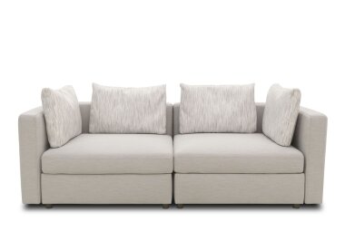 Gartenlounge Sofa 2-Sitzer Bozhana 220x67x96 mit...