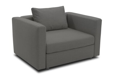 Gartenlounge Relaxsessel Bozhana mit Outdoorbezug in...