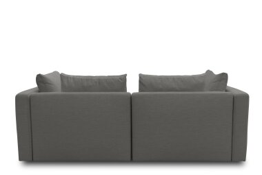 Gartenlounge Sofa 2-Sitzer Bozhana 220x67x96 Outdoorbezug in anthrazit