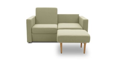 Gartenlounge Set 1 Bozhitsa 170x104x105 mit Outdoorbezug in grün