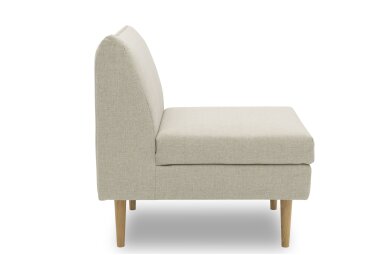 Gartenlounge Sessel Braelyn 70x82x82 mit Outdoorbezug in sand