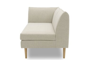 Gartenlounge Sofa 2-Sitzer Links Braelyn 159x82x82 Outdoorbezug sand