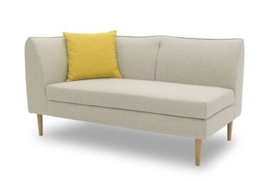 Gartenlounge Sofa 2-Sitzer Links Braelyn 159x82x82 Outdoorbezug sand