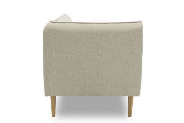 Gartenlounge Sofa 2-Sitzer Links Braelyn 159x82x82 Outdoorbezug sand