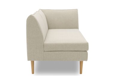 Gartenlounge Sofa 2-Sitzer Rechts Braelyn 159x82x82 Outdoorbezug sand