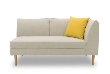 Gartenlounge Sofa 2-Sitzer Rechts Braelyn 159x82x82 Outdoorbezug sand