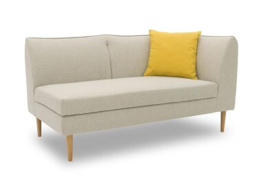 Gartenlounge Sofa 2-Sitzer Rechts Braelyn 159x82x82 Outdoorbezug sand