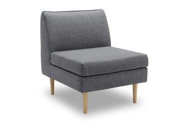 Gartenlounge Sessel Braelyn 70x82x82 mit Outdoorbezug in...