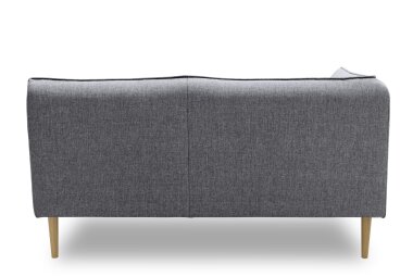 Gartenlounge Sofa 2-Sitzer Links Braelyn 159x82x82 Bezug in anthrazit