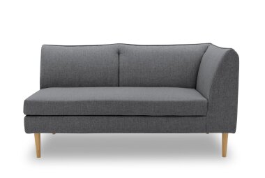 Gartenlounge Sofa 2-Sitzer Rechts Braelyn 159x82x82 Bezug...