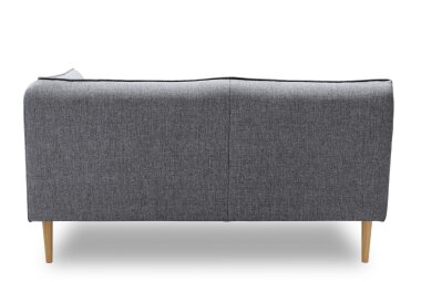 Gartenlounge Sofa 2-Sitzer Rechts Braelyn 159x82x82 Bezug in anthrazit