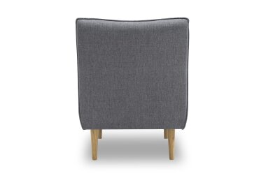 Gartenlounge Sessel Branislava 64x86x76 mit Outdoorbezug in anthrazit