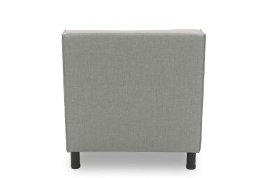 Gartenlounge Sessel Brandie 73x77x103 mit Outdoorbezug in silber