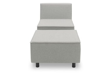 Gartenlounge Set 1 Brandie 146x77x176 mit Outdoorbezug in...