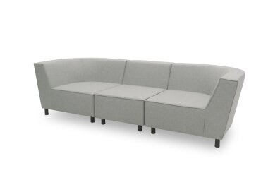 Gartenlounge Sofa 3-Sitzer Brandie 279x77x103 mit...