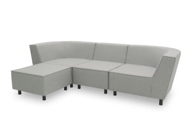 Gartenlounge Set 3 Brandie 279x77x176 mit Outdoorbezug in...