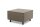Gartenlounge Hocker Brandie 73x43x73 mit Outdoorbezug in braun