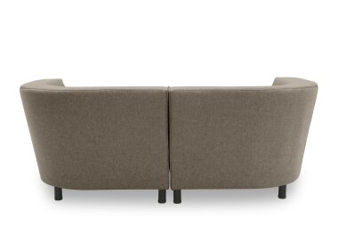 Gartenlounge Sofa 2-Sitzer Brandie 206x77x103 mit Outdoorbezug braun