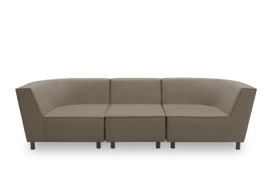 Gartenlounge Sofa 3-Sitzer Brandie 279x77x103 mit...